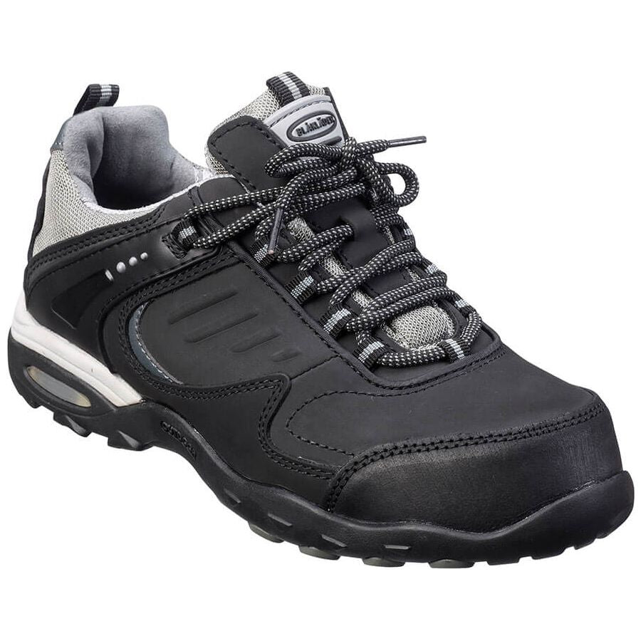 Blaklader 24293907 S3 Toe Cap Safety Shoe Melange Black/Grey Main #colour_melange-black-grey