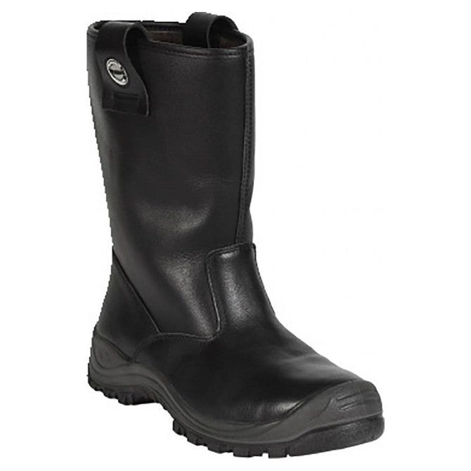 Blaklader 23030001 Safety Boots S3 Fur-Lined Toe Cap Black Main #colour_black