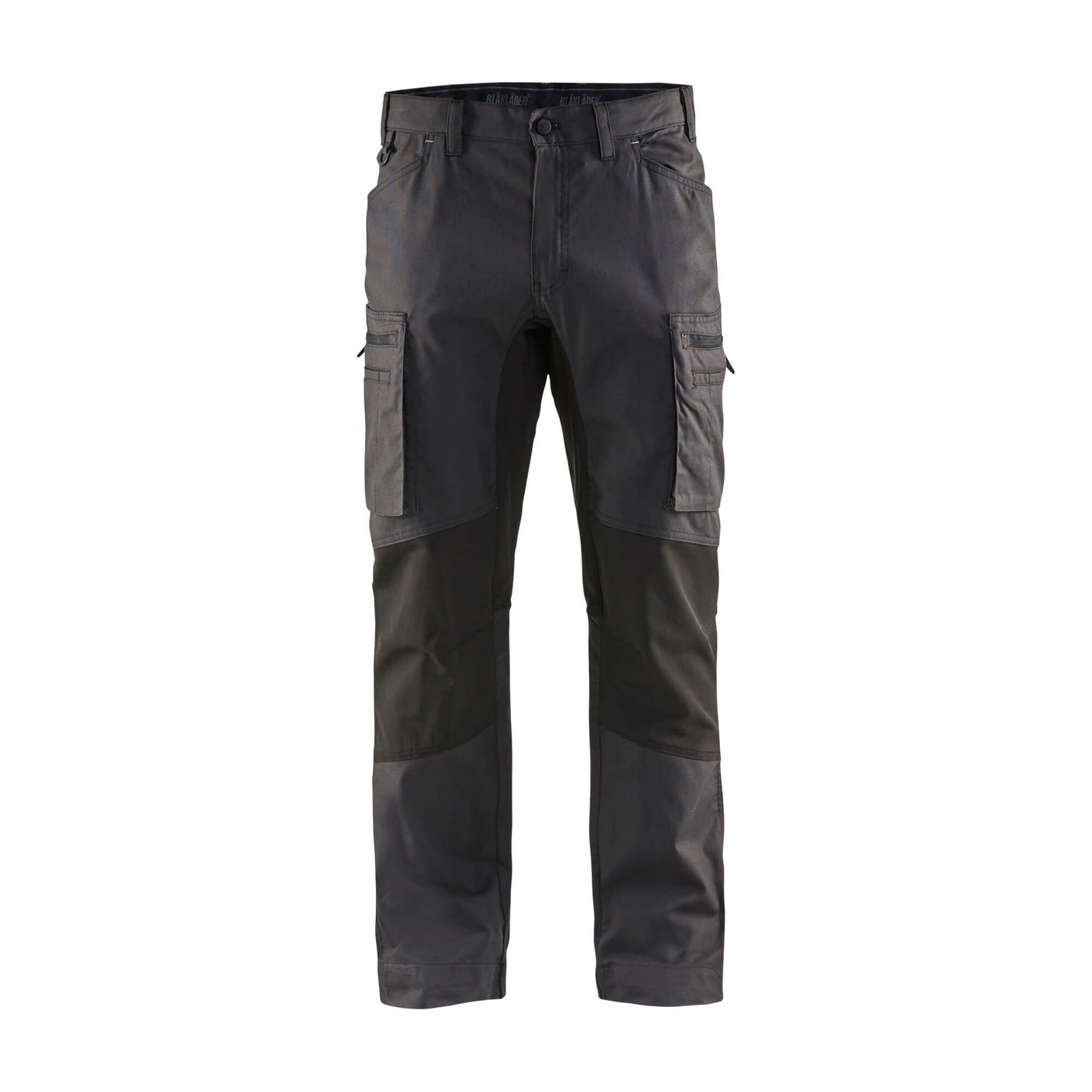 Blaklader 14591146 Service Stretch Trousers Dark Grey/Black Main #colour_dark-grey-black