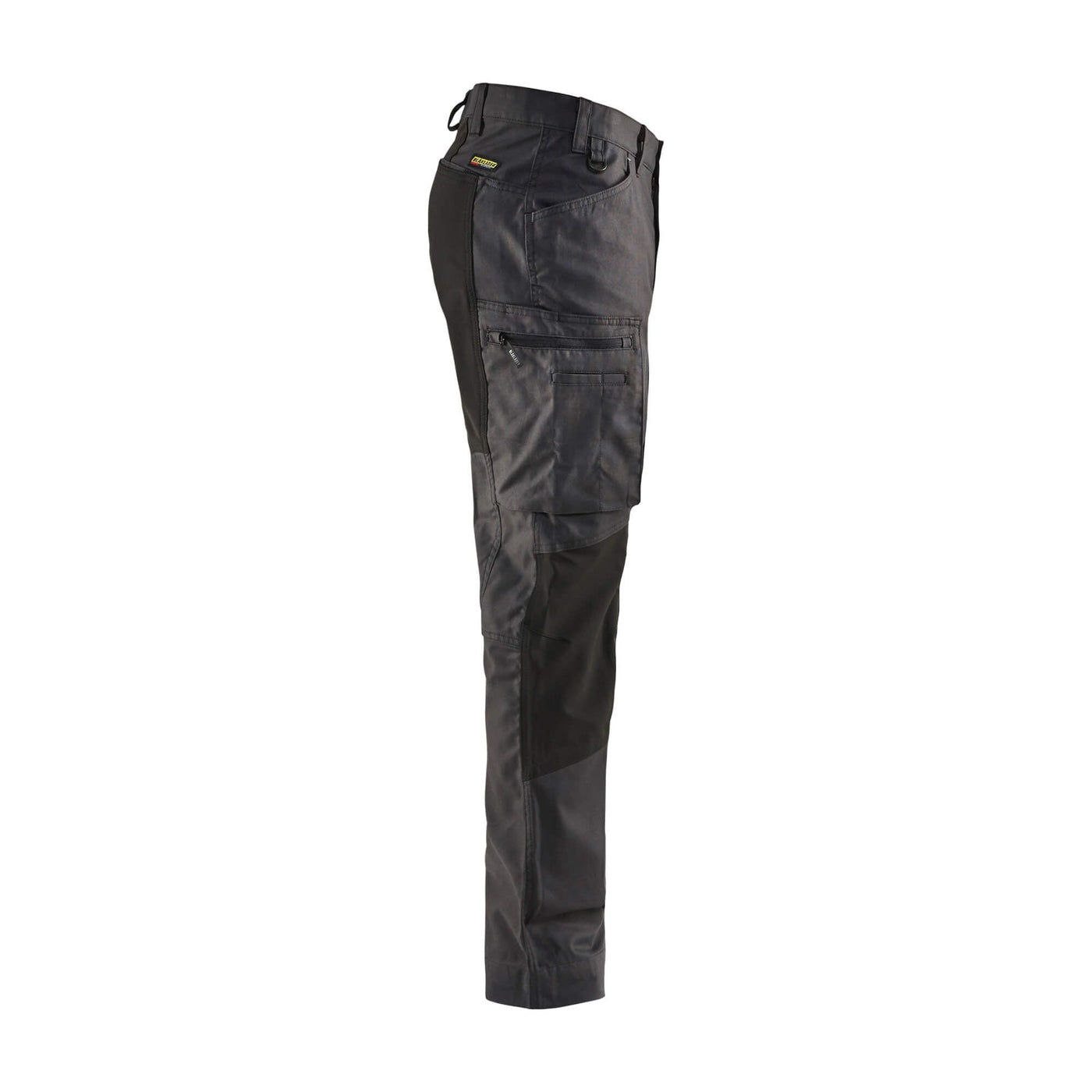 Blaklader 14591146 Service Stretch Trousers Dark Grey/Black Right #colour_dark-grey-black