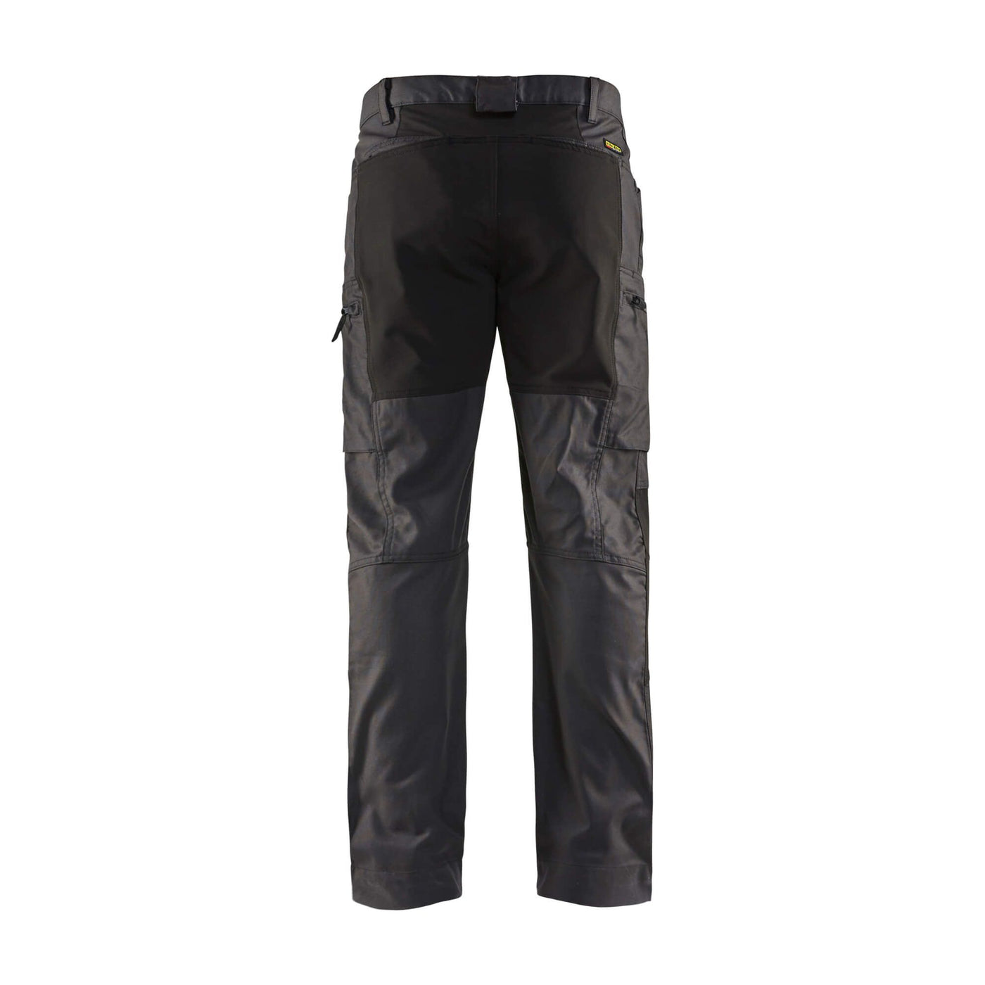 Blaklader 14591146 Service Stretch Trousers Dark Grey/Black Rear #colour_dark-grey-black