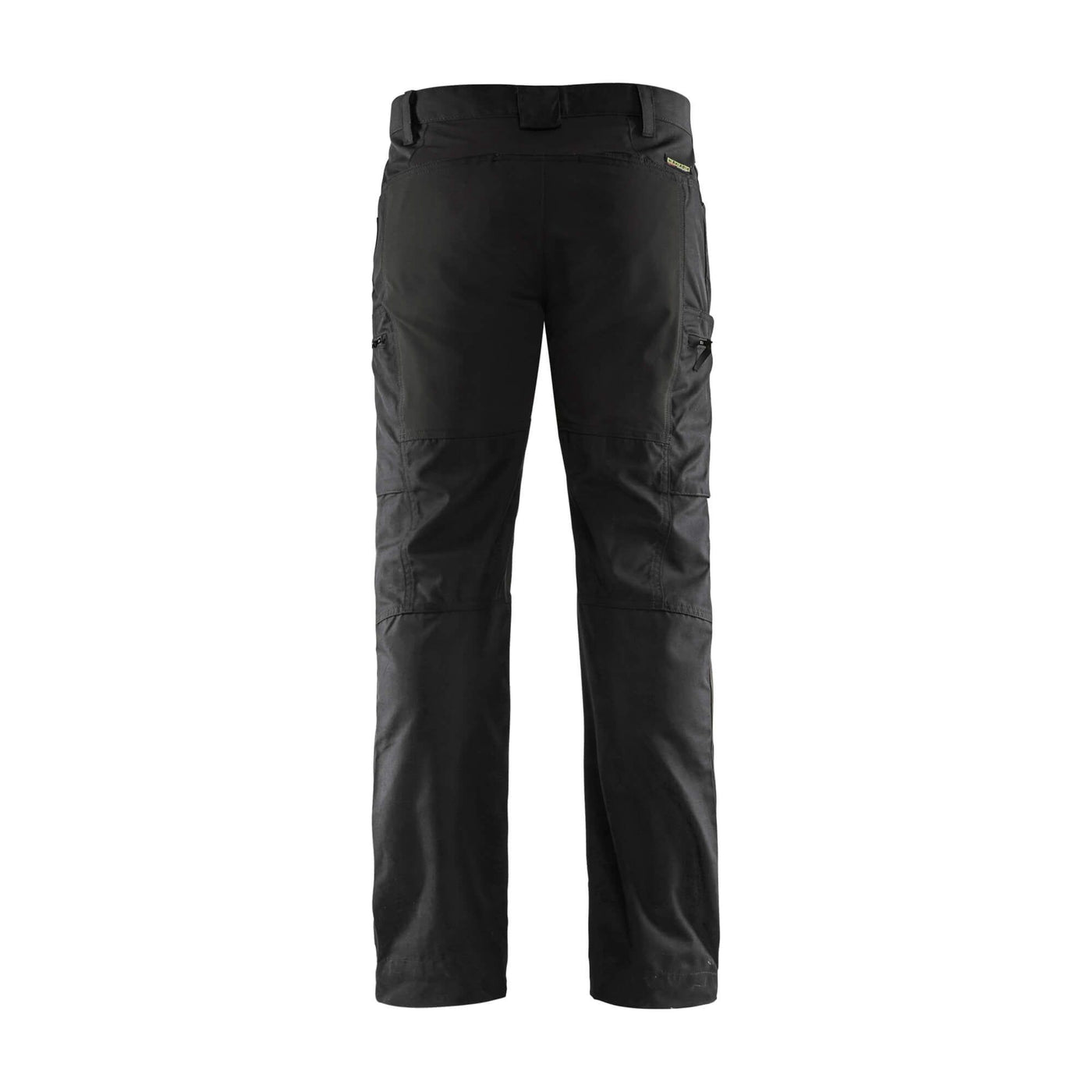 Blaklader 14591845 Service Stretch Trousers Black Rear #colour_black