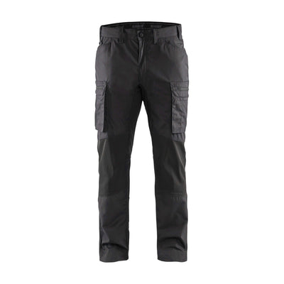 Blaklader 14591845 Service Stretch Trousers Dark Grey/Black Main #colour_dark-grey-black