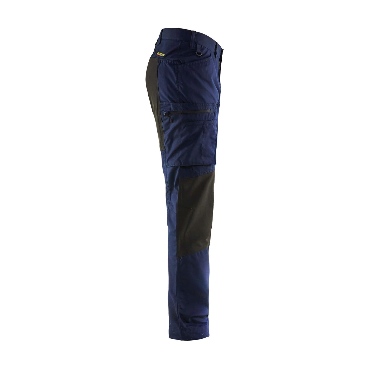 Blaklader 14591845 Service Stretch Trousers Navy Blue/Black Right #colour_navy-blue-black