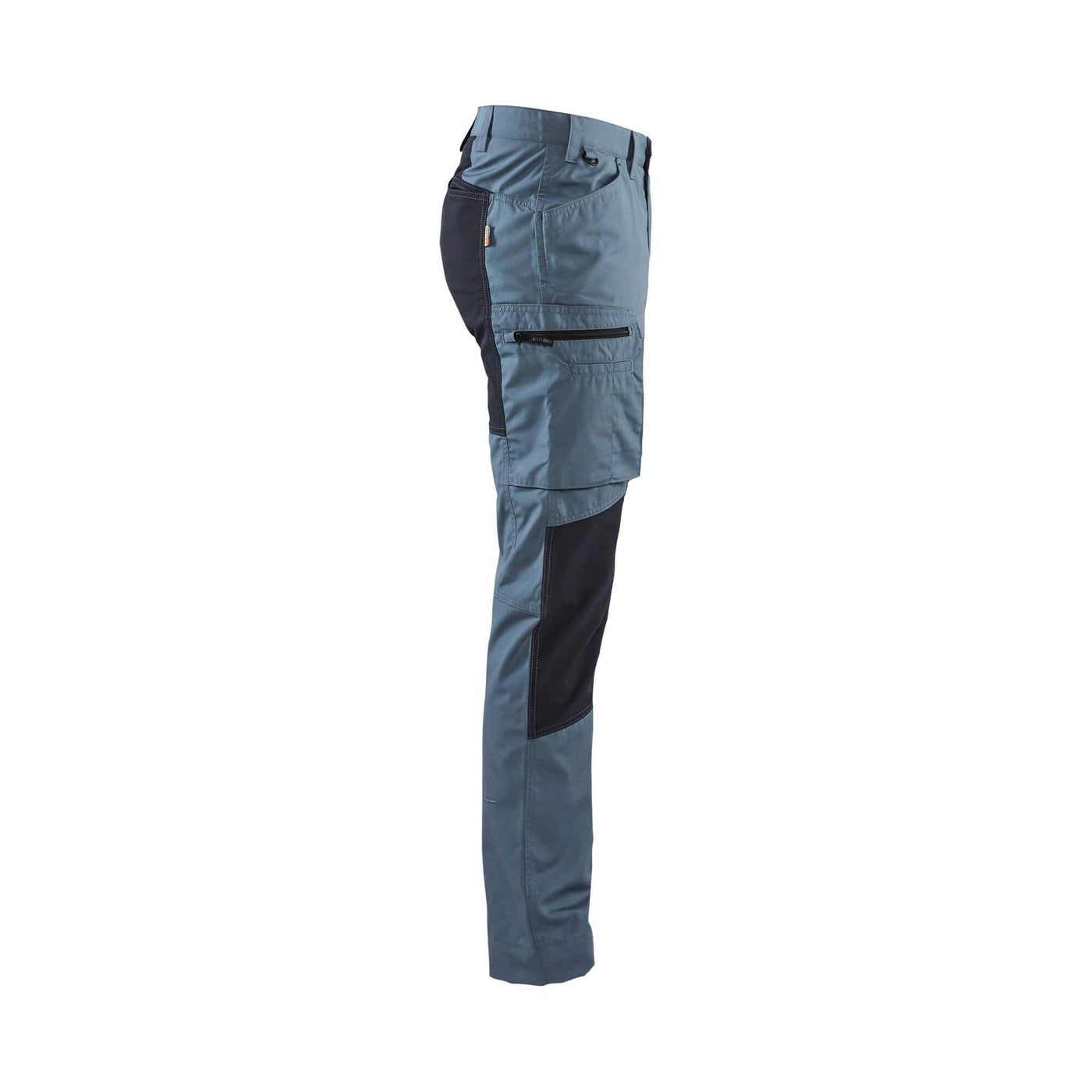 Blaklader 14591845 Service Stretch Trousers Numb Blue/Dark Navy Blue Right #colour_numb-blue-dark-navy-blue