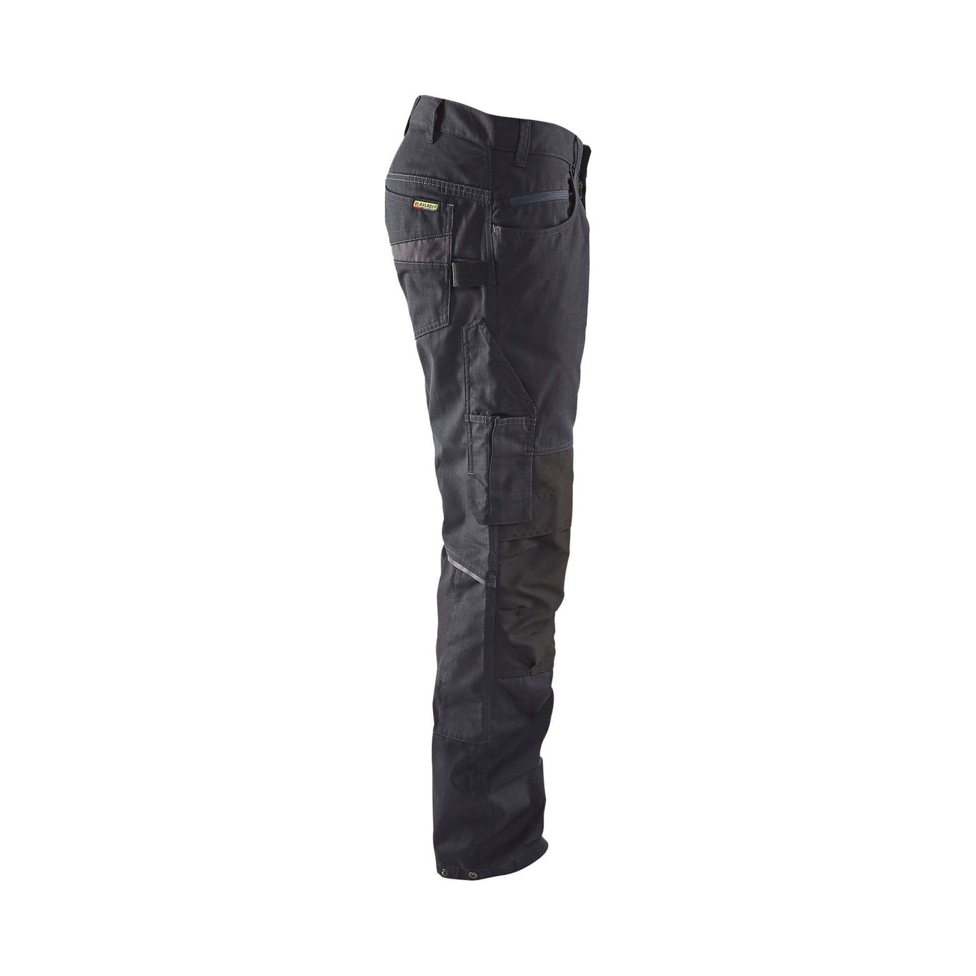 Blaklader 14951330 Service Stretch Trousers Black/Dark Grey Right #colour_black-dark-grey