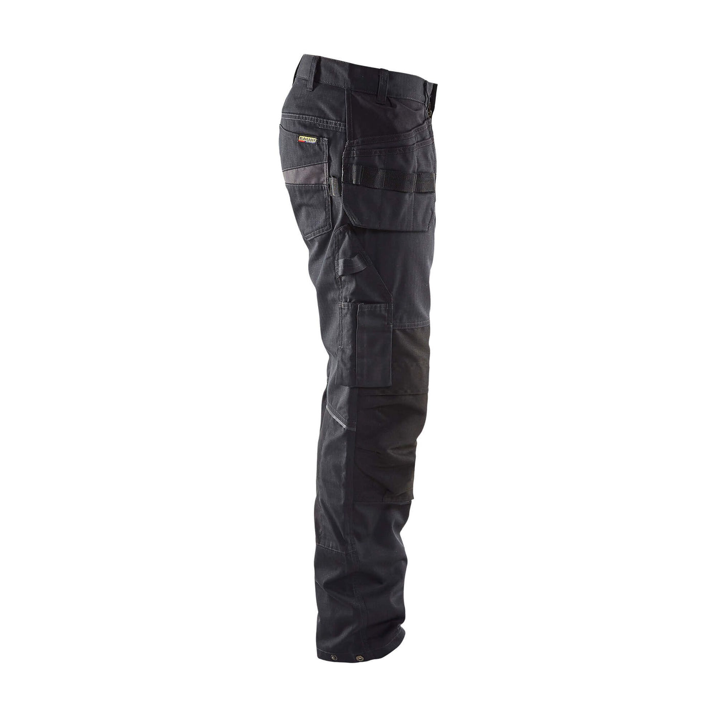 Blaklader 14961330 Service Stretch Trousers Black/Dark Grey Right #colour_black-dark-grey