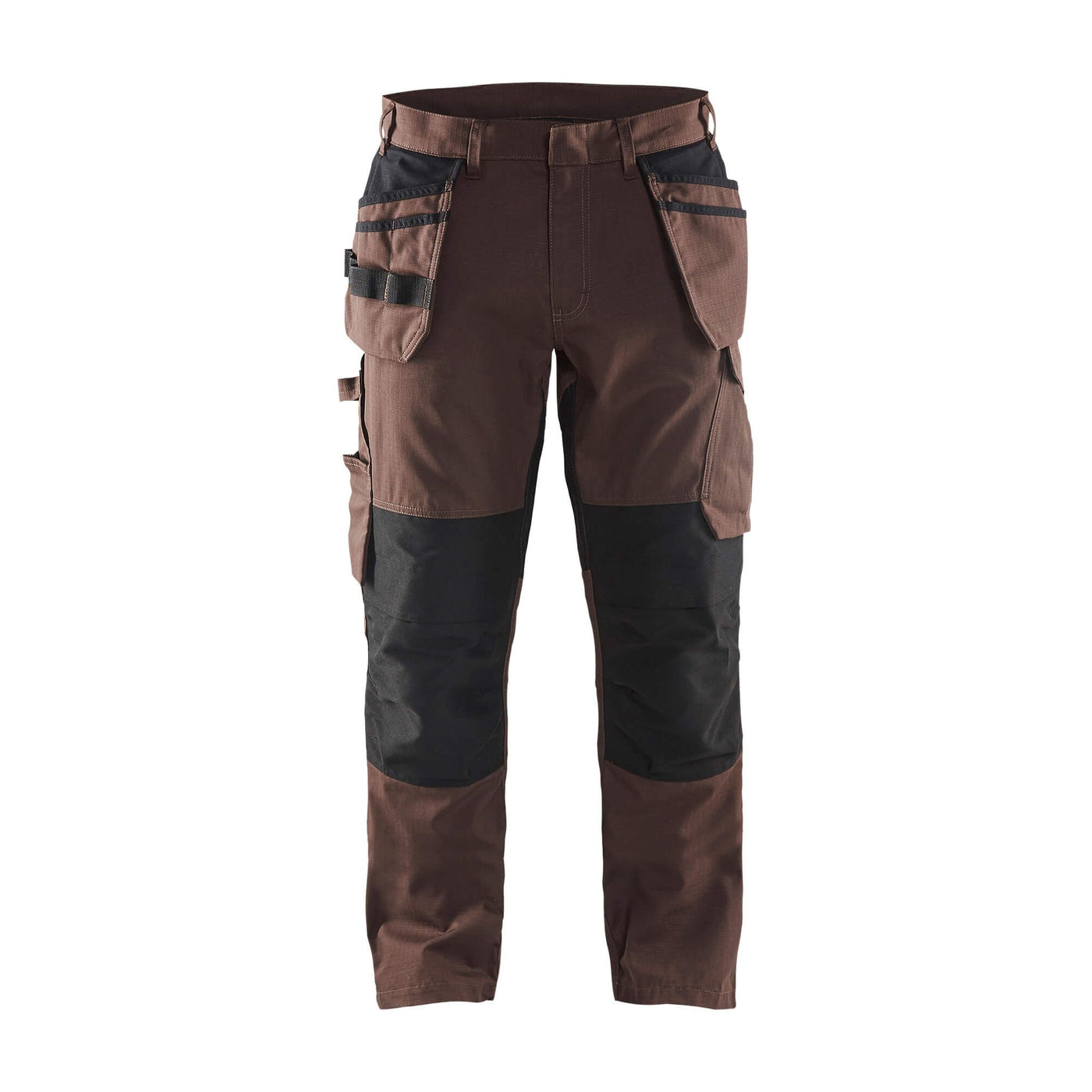 Blaklader 14961330 Service Stretch Trousers Brown/Black Main #colour_brown-black