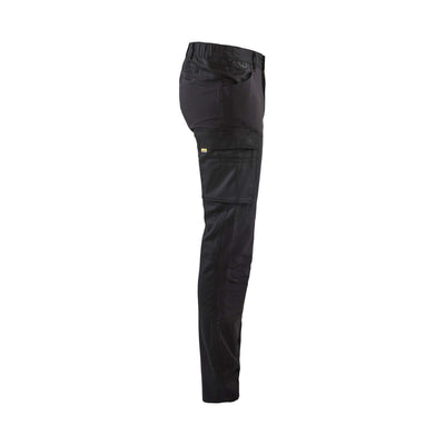 Blaklader 14571830 Service Trousers Stretch Black Right #colour_black