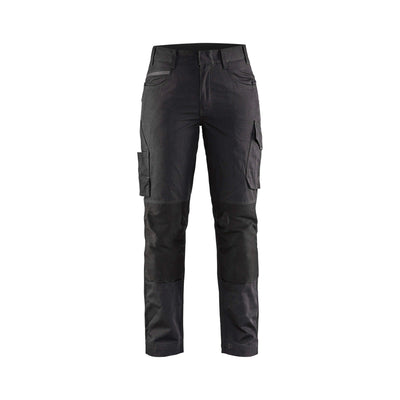Blaklader 71951330 Service Trousers Stretch Black/Dark Grey Main #colour_black-dark-grey