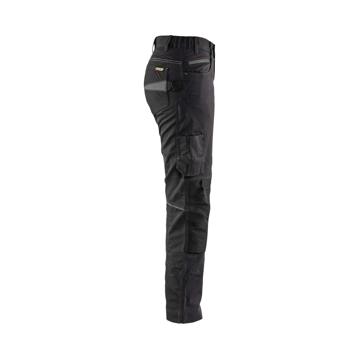 Blaklader 71951330 Service Trousers Stretch Black/Dark Grey Right #colour_black-dark-grey