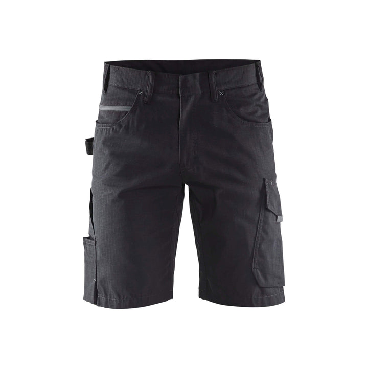 Blaklader 14991330 Service Work Shorts Black/Dark Grey Main #colour_black-grey