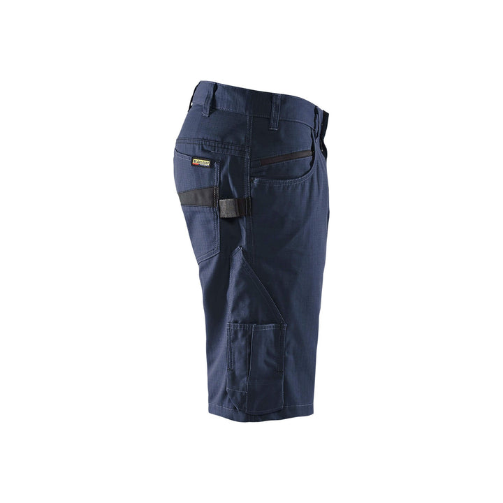 Blaklader 14991330 Service Work Shorts Dark Navy Blue/Black Right #colour_dark-navy-black