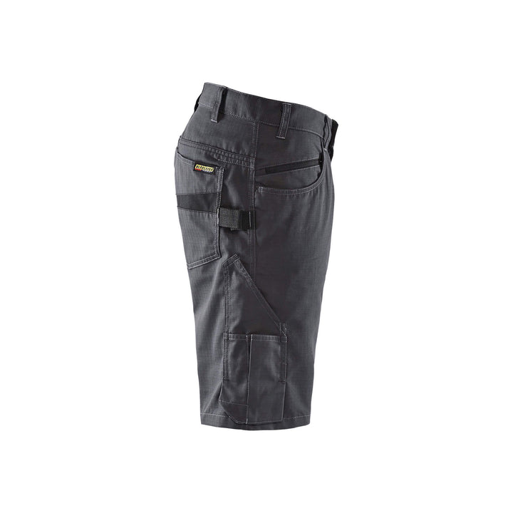 Blaklader 14991330 Service Work Shorts Mid Grey/Black Right #colour_mid-grey-black