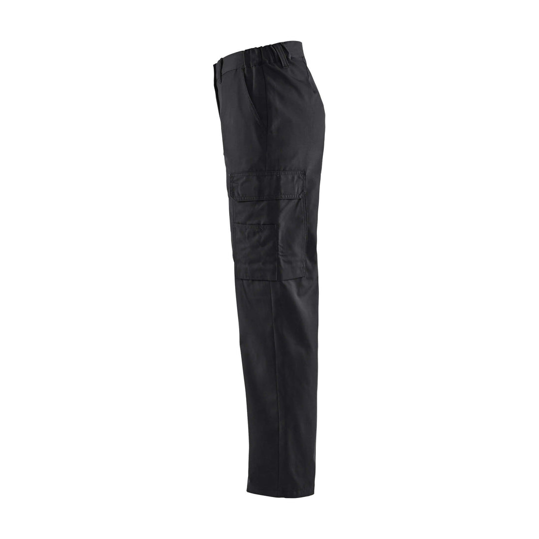 Blaklader 71201800 Service Work Trousers Black Left #colour_black