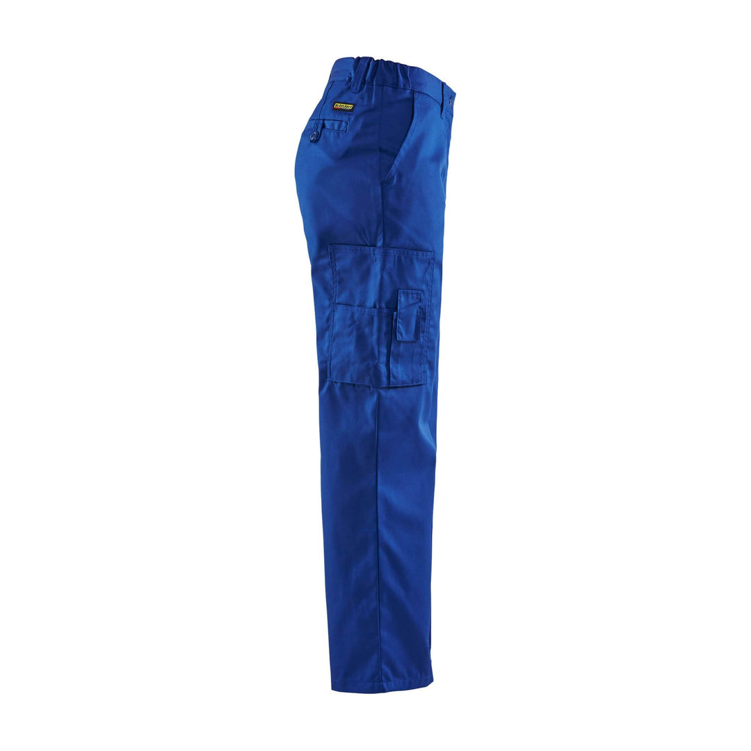 Blaklader 71201800 Service Work Trousers Cornflower Blue Right #colour_cornflower-blue