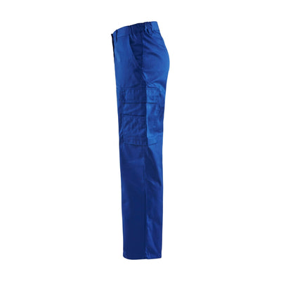 Blaklader 71201800 Service Work Trousers Cornflower Blue Left #colour_cornflower-blue
