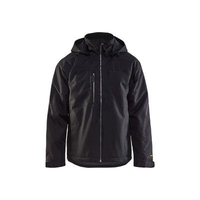 Blaklader 47901977 Shell Jacket Waterproof Windproof Black Main #colour_black