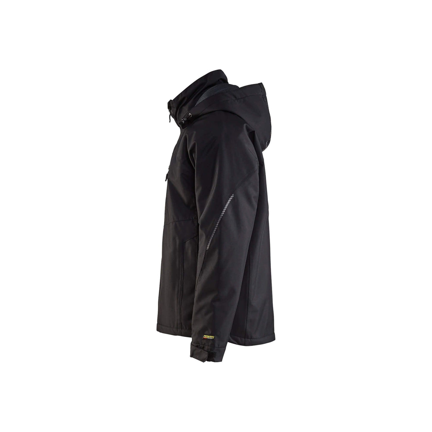 Blaklader 47901977 Shell Jacket Waterproof Windproof Black Left #colour_black