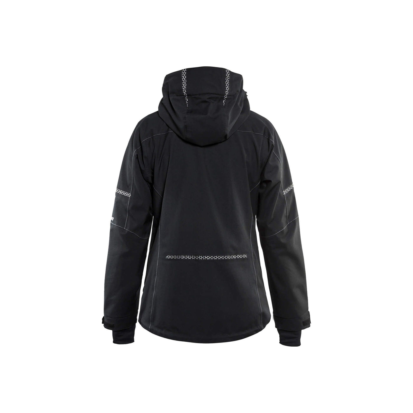 Blaklader 49081987 Shell jacket Black Rear #colour_black