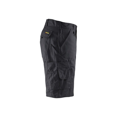 Blaklader 14471800 Shorts Multi-Pocket Workwear Black Right #colour_black