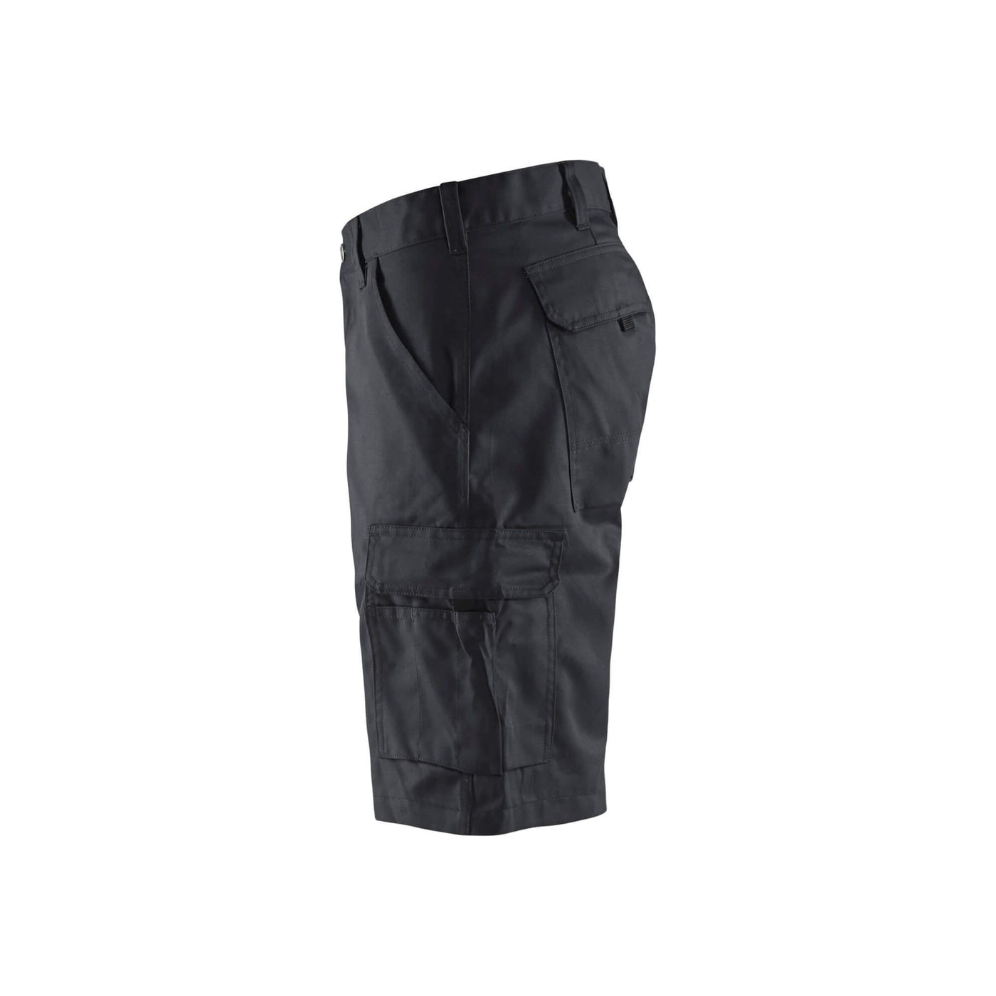 Blaklader 14471800 Shorts Multi-Pocket Workwear Black Left #colour_black