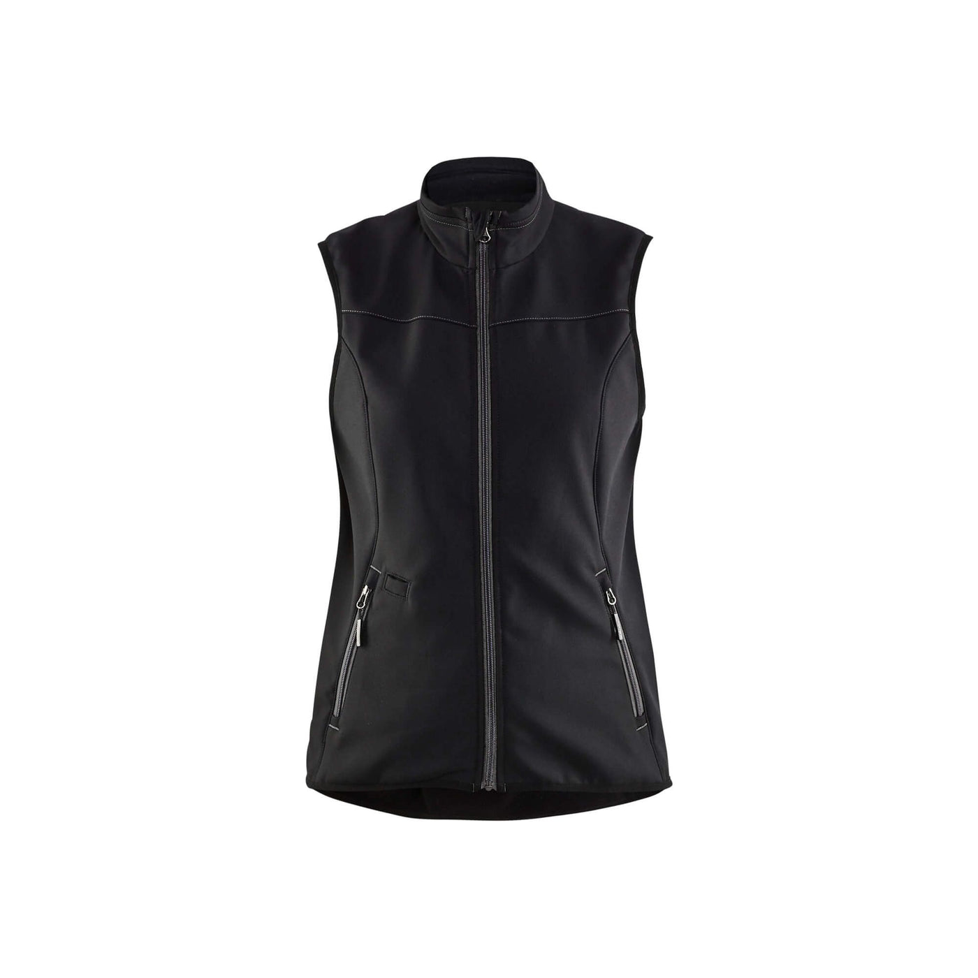 Blaklader 38512516 Softshell Gilet Vest Black/Dark Grey Main #colour_black-dark-grey
