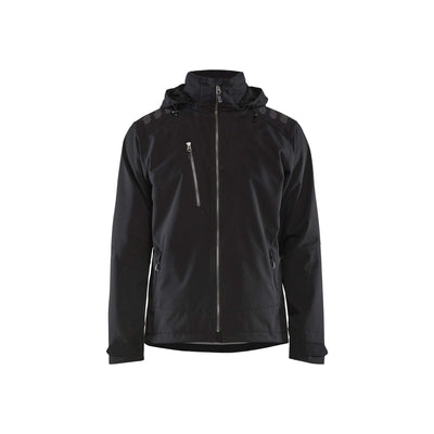 Blaklader 47492513 Softshell Jacket Waterproof Black Main #colour_black