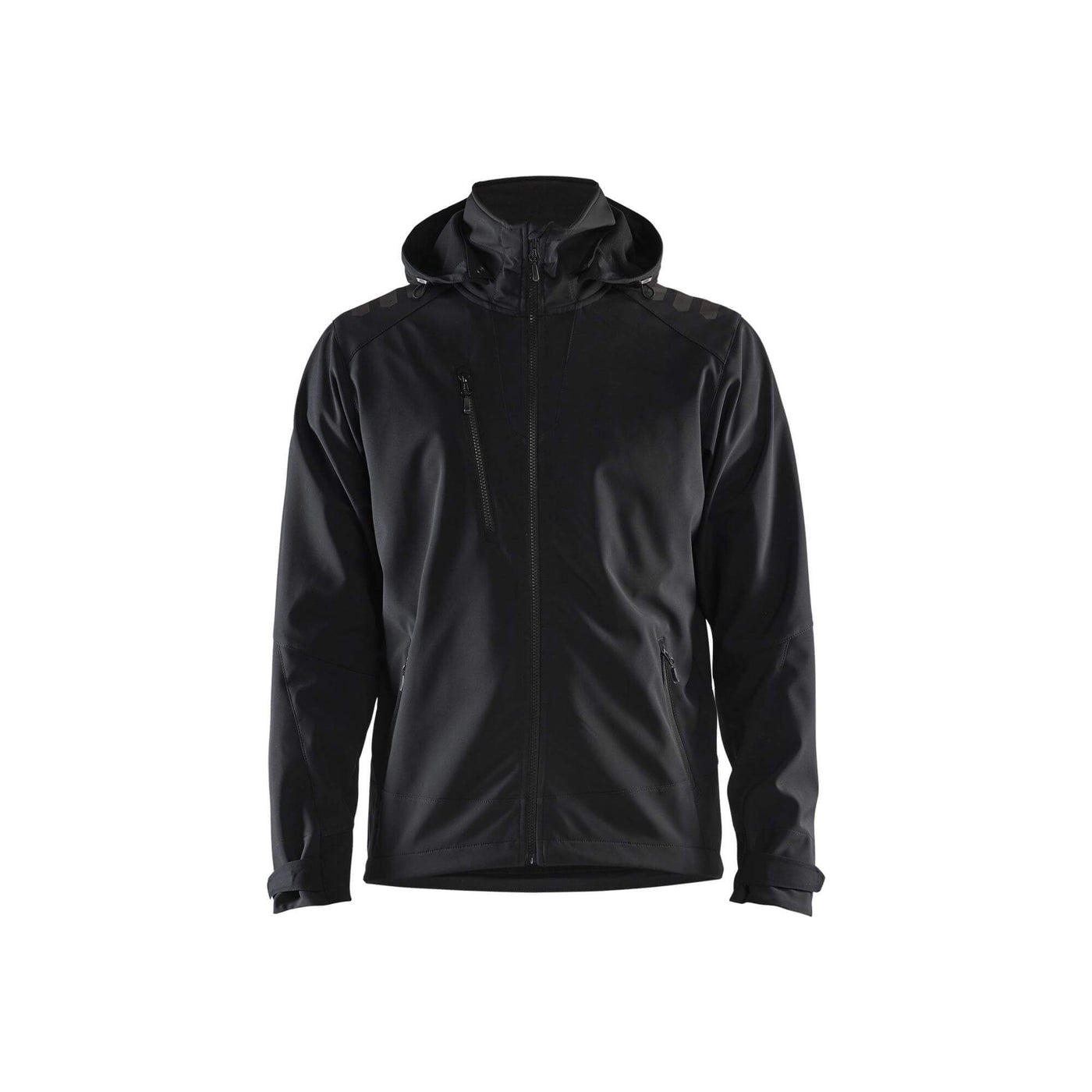Blaklader 47492513 Softshell Jacket Waterproof Black/Black Main #colour_black-black