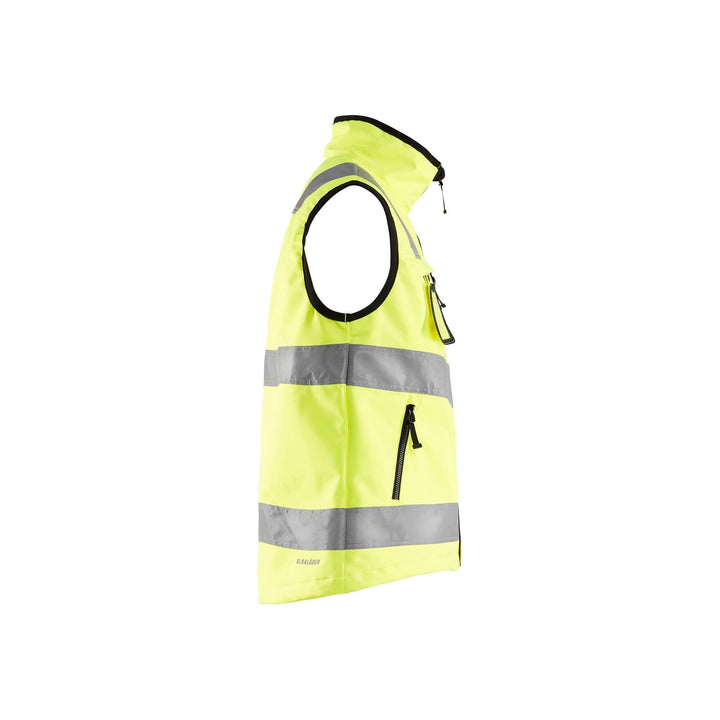 Blaklader 30492517 Softshell Vest Hi-Vis Hi-Vis Yellow Right #colour_yellow