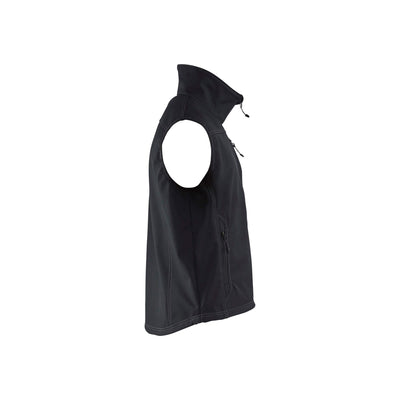Blaklader 81702515 Softshell Work Vest Black Right #colour_black