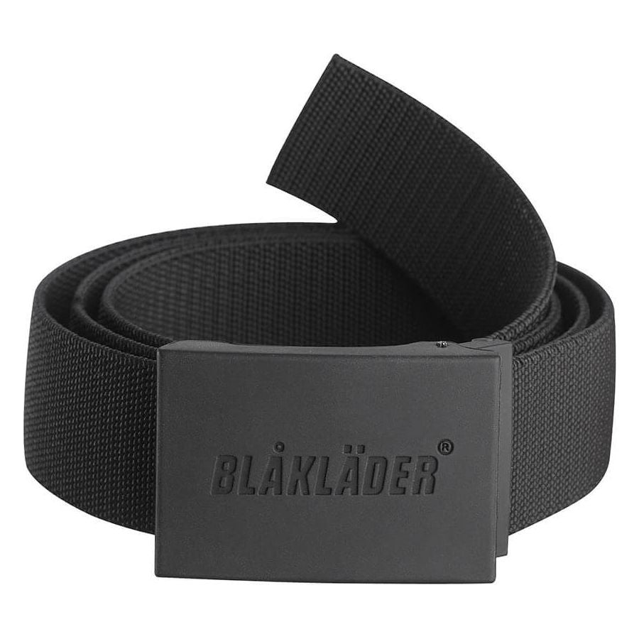 Blaklader 40380000 Stretch Belt Anti-Scratch Black Main #colour_black