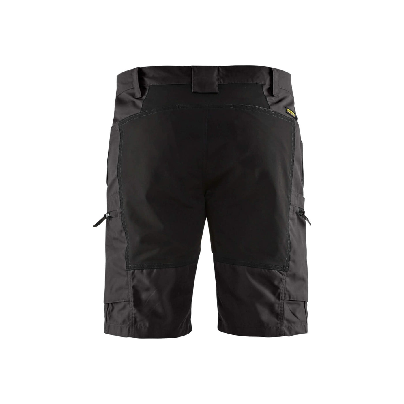 Blaklader 14491845 Stretch Service Shorts Black Rear #colour_black