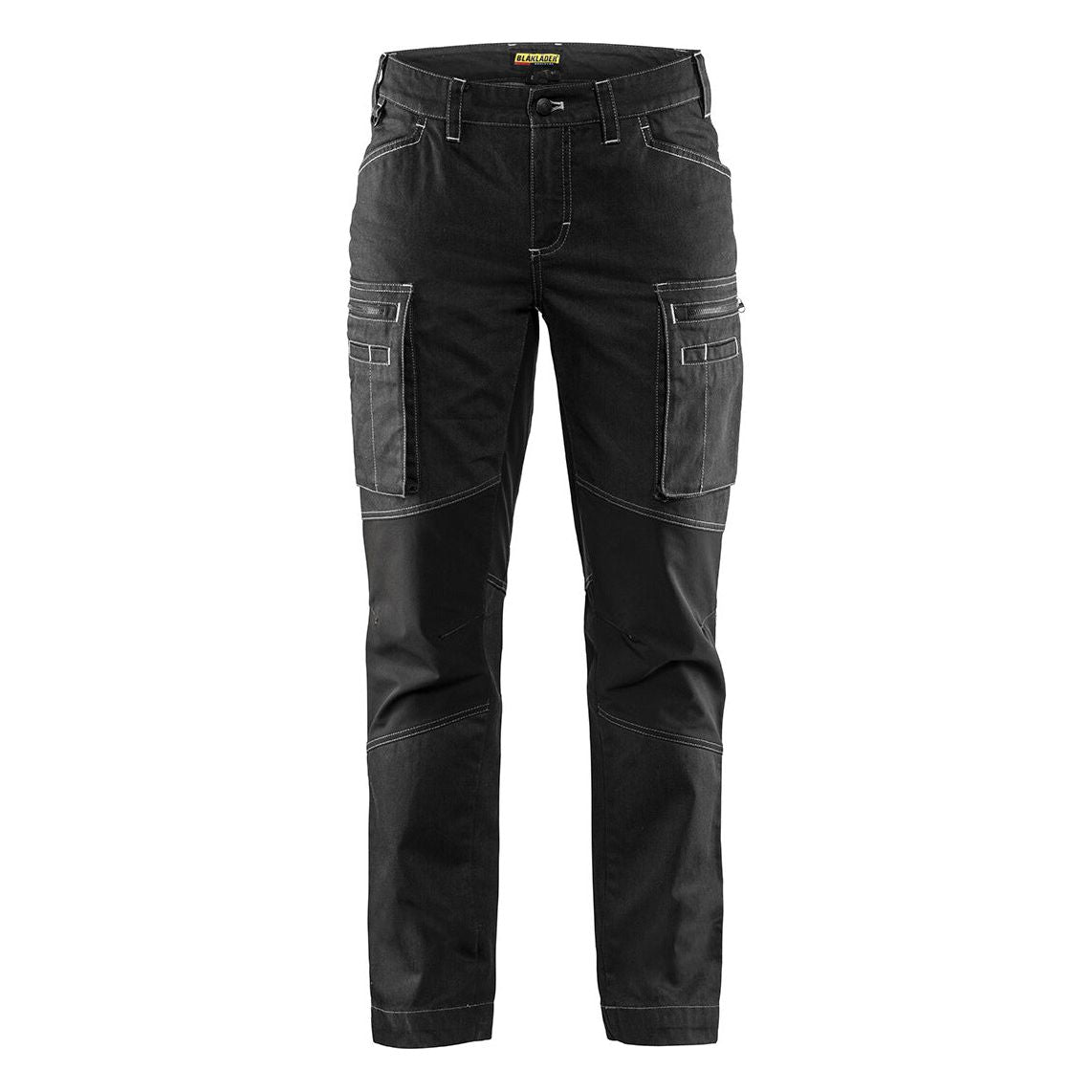 Blaklader 71591142 Stretch Service Trousers Black Main #colour_black