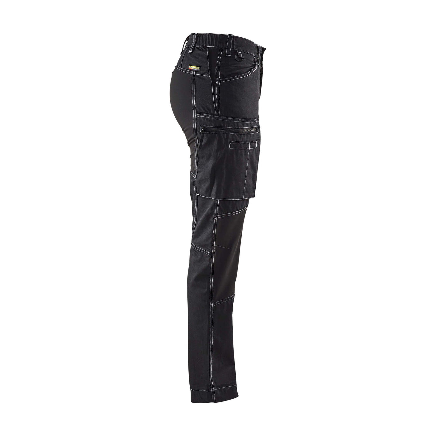 Blaklader 71591142 Stretch Service Trousers Black Right #colour_black