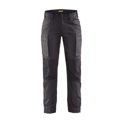 Blaklader 71591146 Stretch Service Trousers Dark Grey/Black Main #colour_dark-grey-black