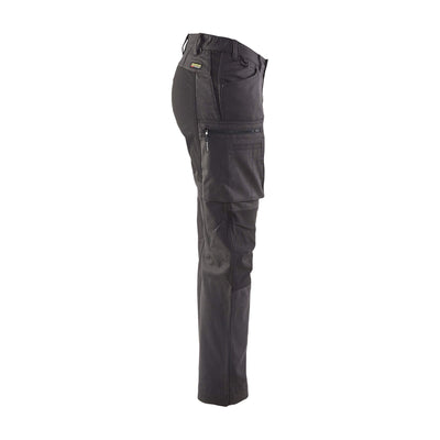Blaklader 71591146 Stretch Service Trousers Dark Grey/Black Right #colour_dark-grey-black