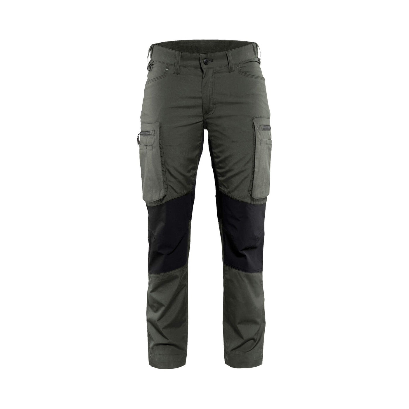Blaklader 71591845 Stretch Service Trousers Army Green/Black Main #colour_army-green-black