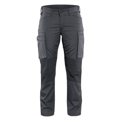Blaklader 71591845 Stretch Service Trousers Dark Grey/Black Main #colour_dark-grey-black