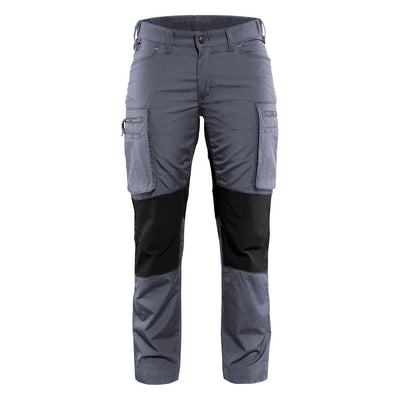 Blaklader 71591845 Stretch Service Trousers Grey/Black Main #colour_grey-black