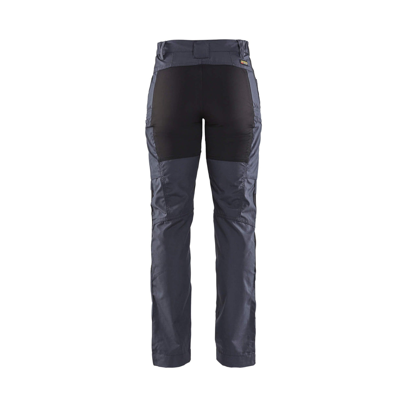 Blaklader 71591845 Stretch Service Trousers Grey/Black Rear #colour_grey-black