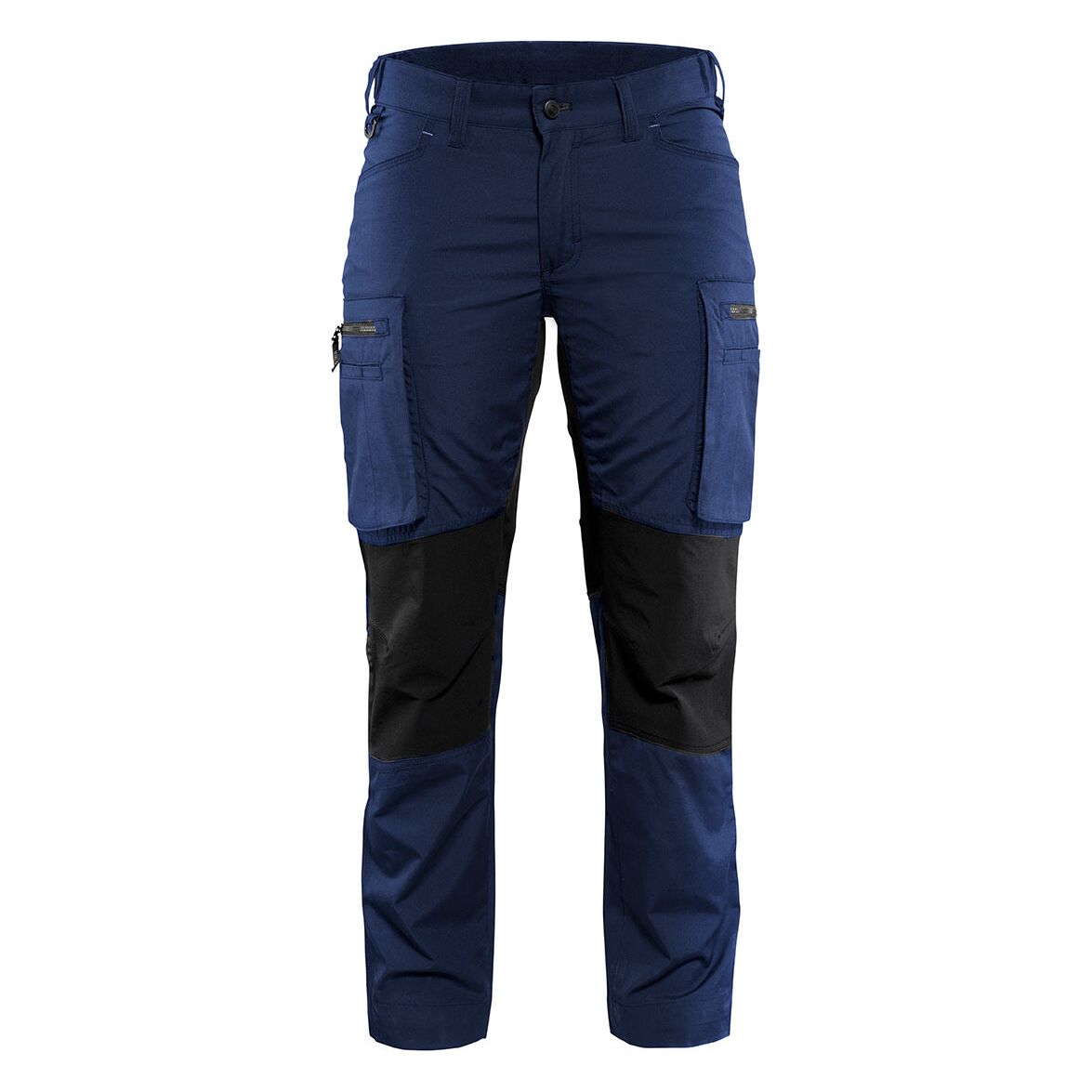 Blaklader 71591845 Stretch Service Trousers Navy Blue/Black Main #colour_navy-blue-black