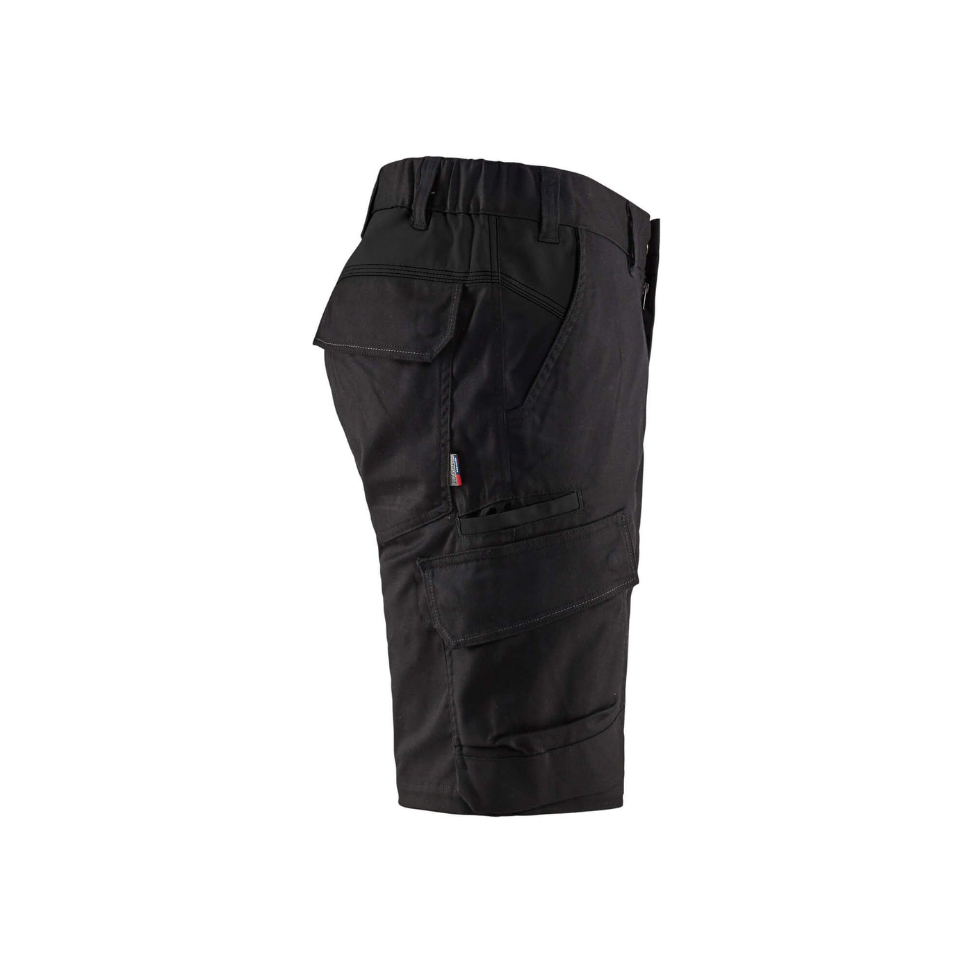 Blaklader 14461832 Stretch Shorts Industry Black Right #colour_black