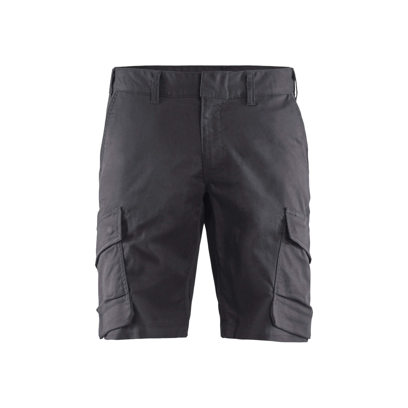 Blaklader 14461832 Stretch Shorts Industry Mid Grey/Black Main #colour_mid-grey-black