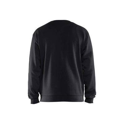 Blaklader 35851169 Sweatshirt Black Rear #colour_black
