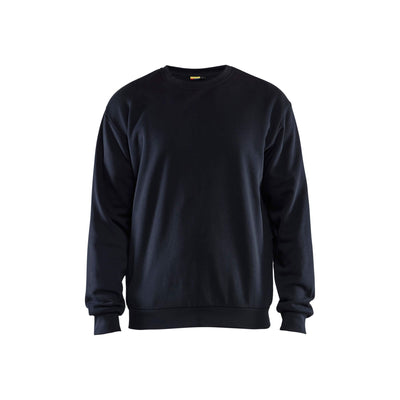 Blaklader 35851169 Sweatshirt Dark Navy Blue Main #colour_dark-navy-blue