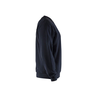 Blaklader 35851169 Sweatshirt Dark Navy Blue Right #colour_dark-navy-blue