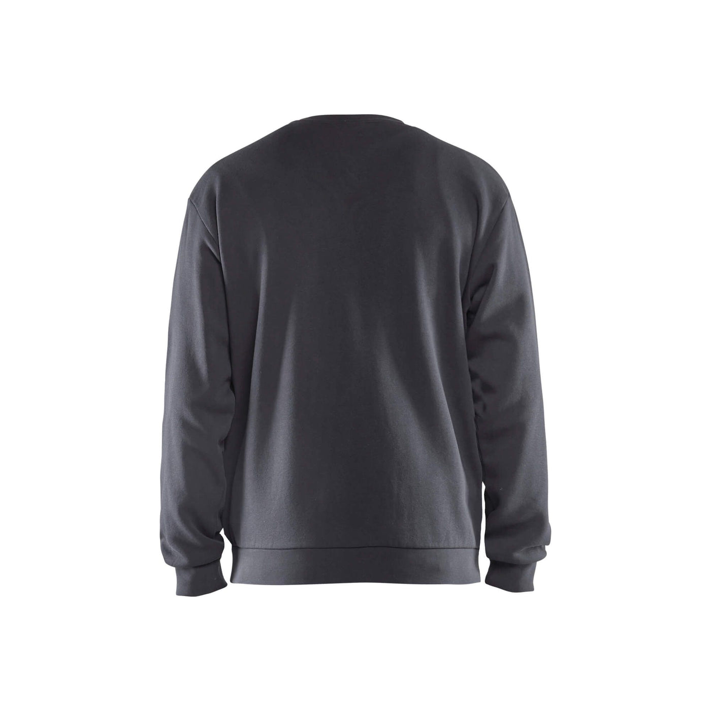 Blaklader 35851169 Sweatshirt Mid Grey Rear #colour_mid-grey