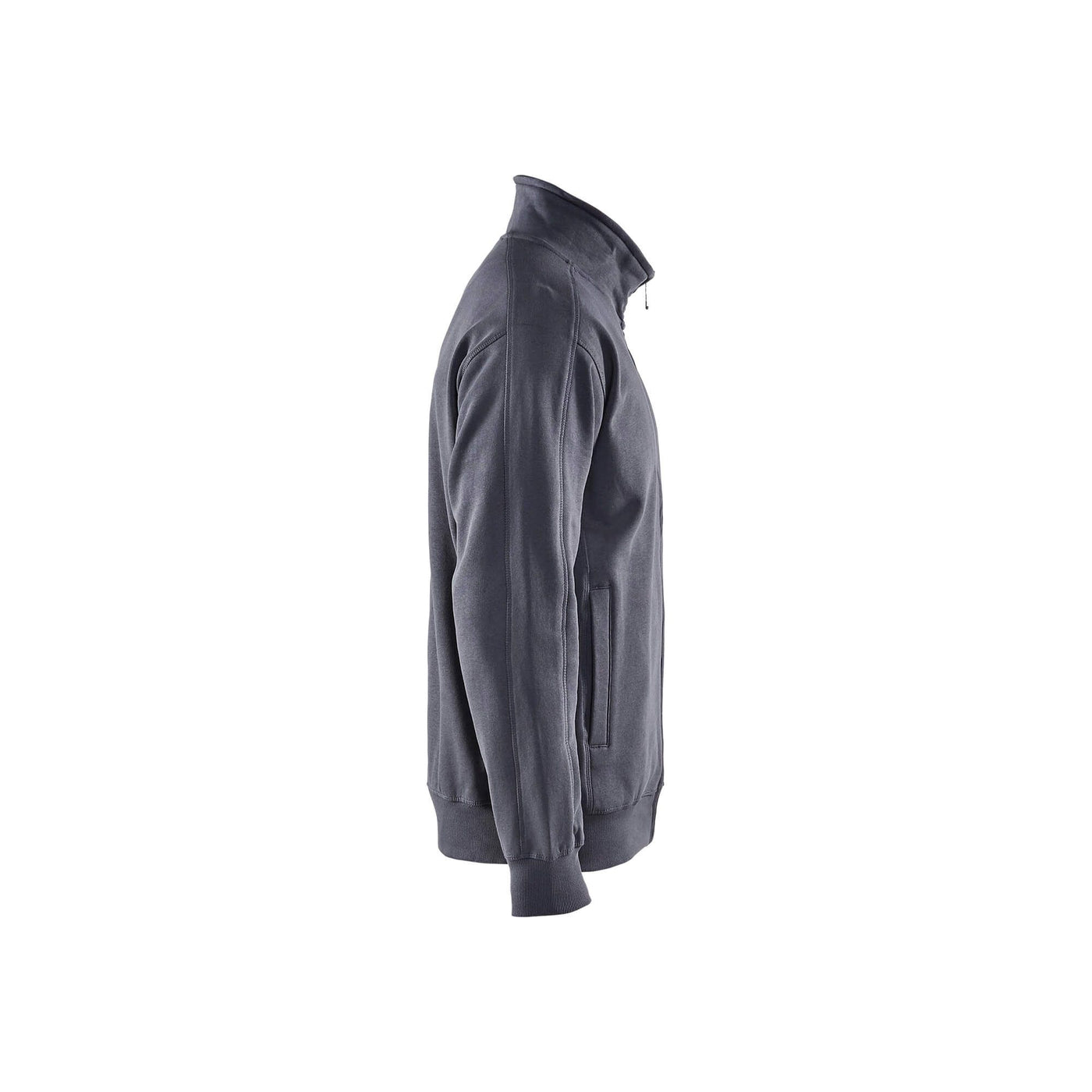 Blaklader 33491048 Sweatshirt Full Zip Grey Right #colour_grey