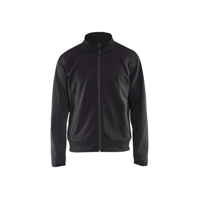 Blaklader 33622526 Sweatshirt Full Zip Black/Dark Grey Main #colour_black-dark-grey